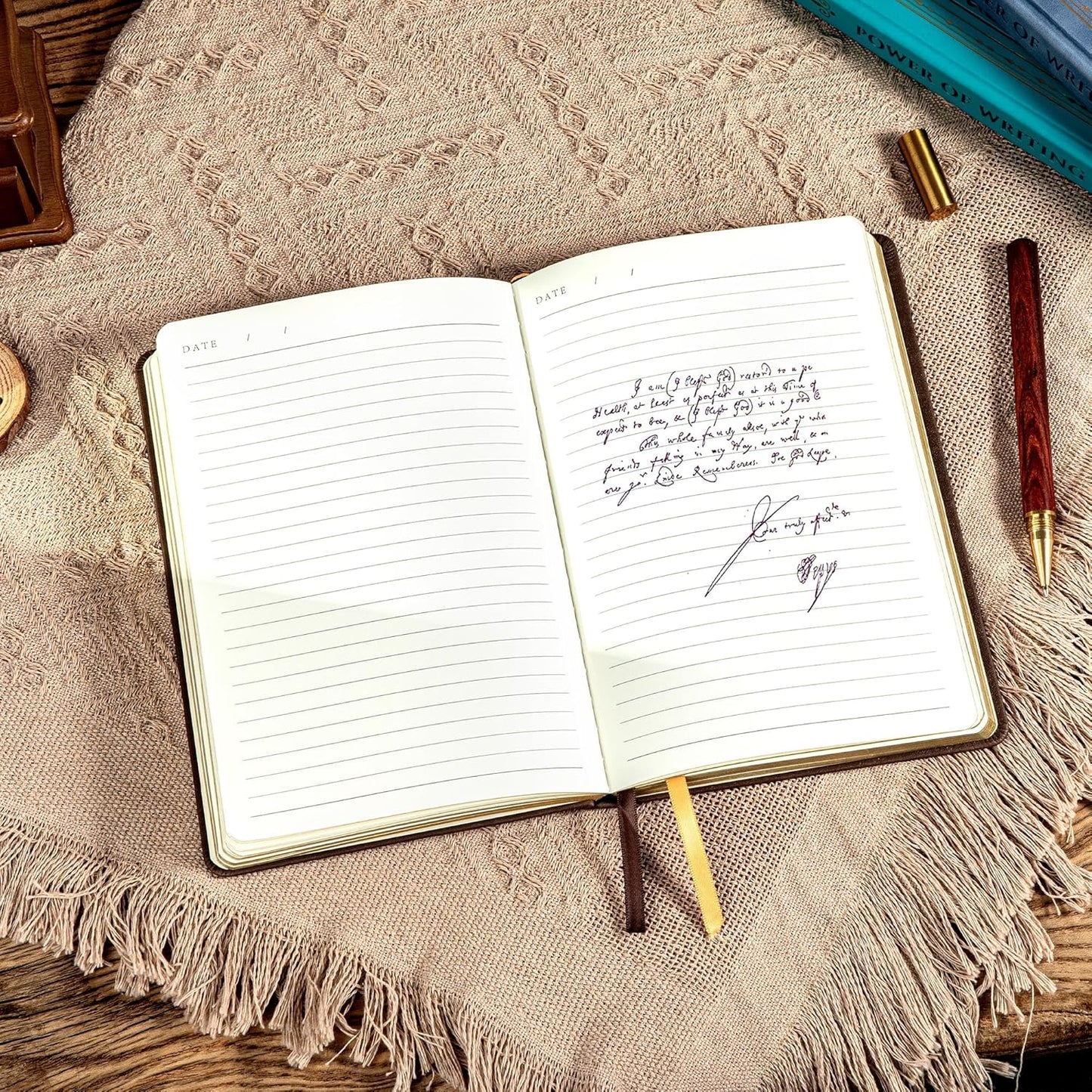 320 PAGES HARDCOVER VINTAGE JOURNAL