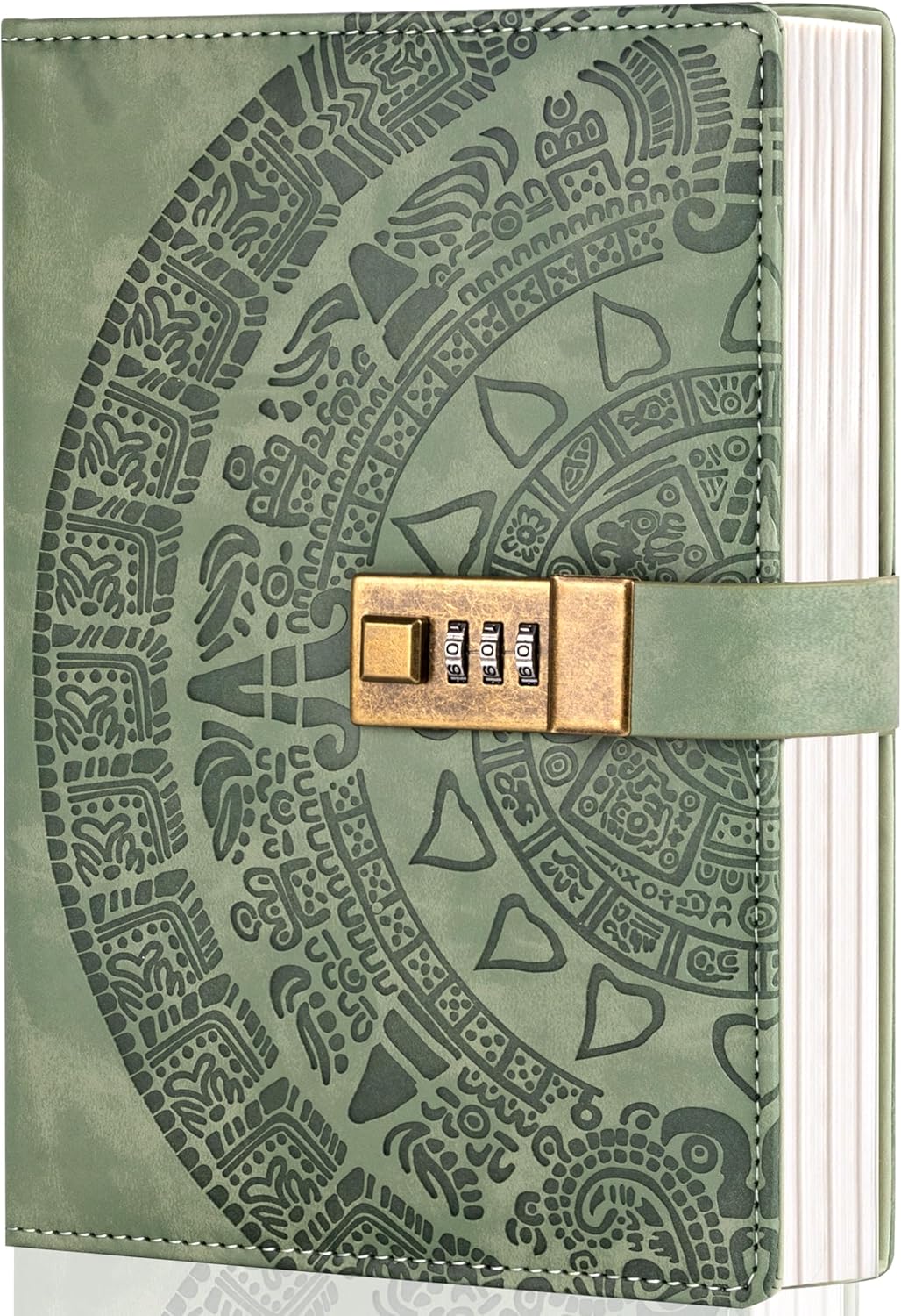 Mayan Pattern Lock Journal