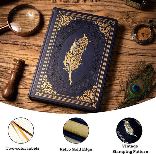 320 PAGES HARDCOVER VINTAGE JOURNAL