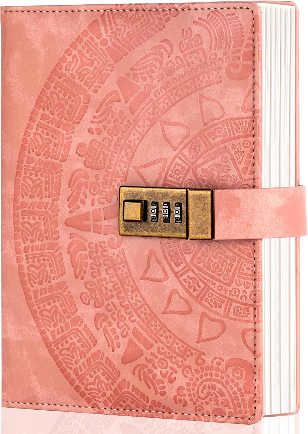Mayan Pattern Lock Journal
