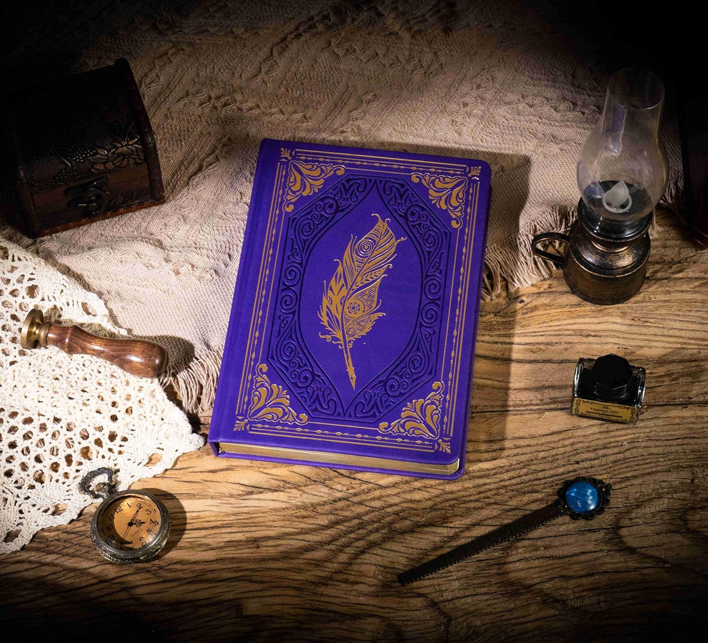 320 PAGES HARDCOVER VINTAGE JOURNAL