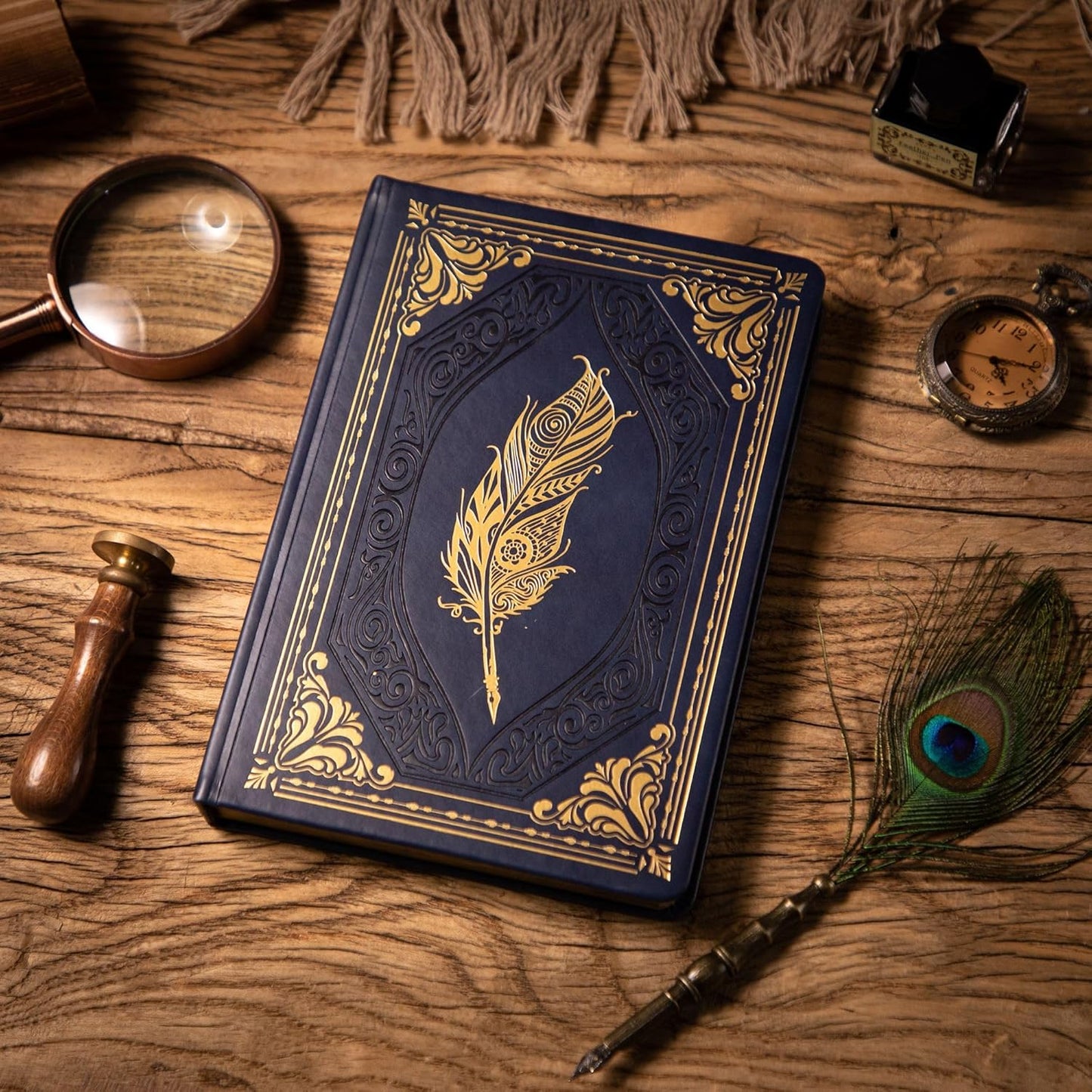 320 PAGES HARDCOVER VINTAGE JOURNAL