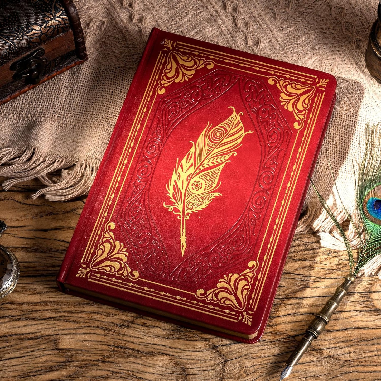 320 PAGES HARDCOVER VINTAGE JOURNAL